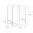Yamazaki Home Plate Rack/Dish Stand/Dish Storage/Plate Holder, Large, Steel, Large-1313528364