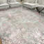 Abstract Area Rug in Gray/Pink-72022832