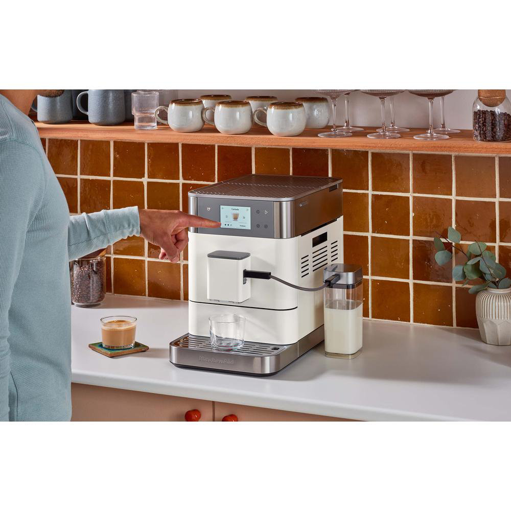 Kitchenaid Porcelain Kf7 Fully Automatic Espresso Machine With Free Gift - Image 2