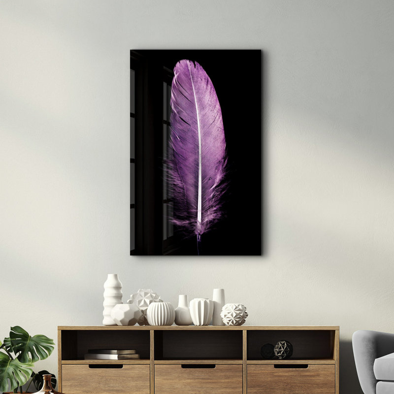 Elegant Tempered Glass Wall Art Painting, 13.8 x 21.7 inches | 100% Tempered Glass, Thickness: 0.16 inches | UV Printed for Vibrant Colors | Perfect for Home Decor, Living Room, & Office Spaces