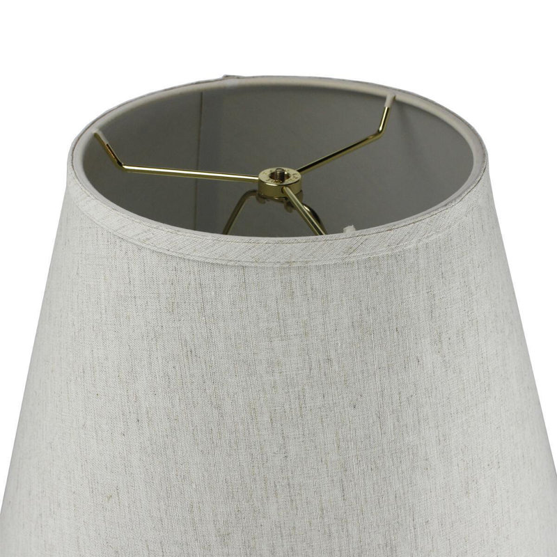 Luminaire suspendu 1 lumière à cône simple Josephine, Avoine texturée