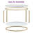 Rotherham Round Coffee Table with Storage-1281211453