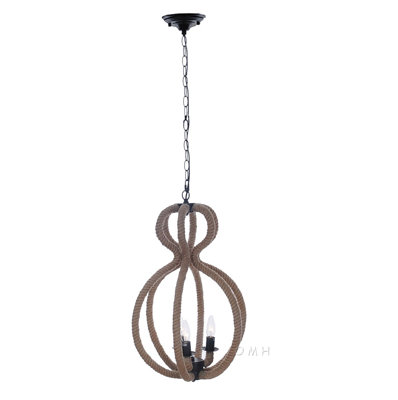 Lustre géométrique 3 lumières unique/relevé