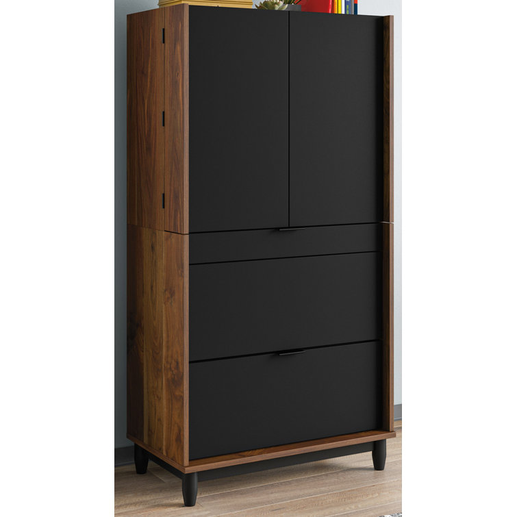 Wade Logan® Banujan Armoire Desk & Reviews | Wayfair