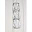 Luminaire suspendu cylindrique à 16 lumières DEL avec accents en cristal Alfee-253176753