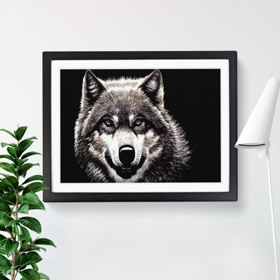 Face of the Wolf Vol.2 1 Piece Single Picture Frame Painting