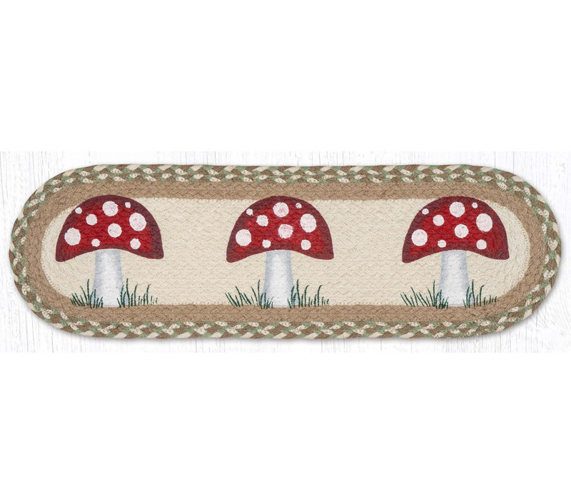  Tapis d'escalier ovale 27 po x 8,25 po ST-OP-660