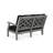 Chinoiserie 4 - Person Outdoor Seating Group with Cushions-96261088-96261098
