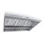 Hotte murale PROLINE 54 pouces, conduit, 2000 pi³ / min, acier inoxydable, lumières DEL, commande tactile ACL, moteur de ventilateur ULTRA-SILENCIEUX, 4 vitesses, garantie de 3 ans