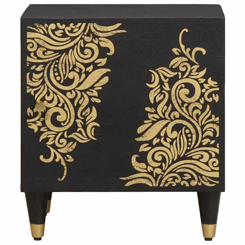 40cm W Solid Wood Bedside Table