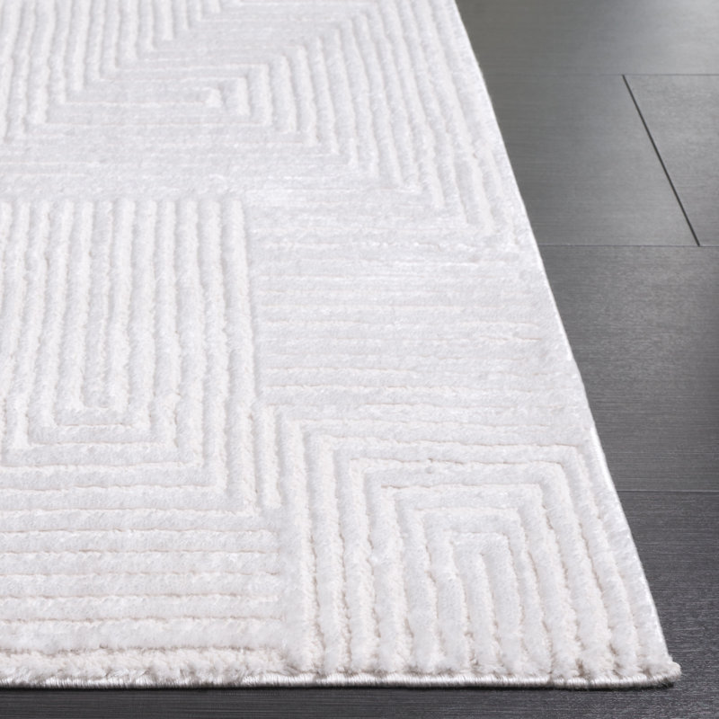 Mahiras Performance Abstract Rug, Rectangle 5'3" x 7'6"