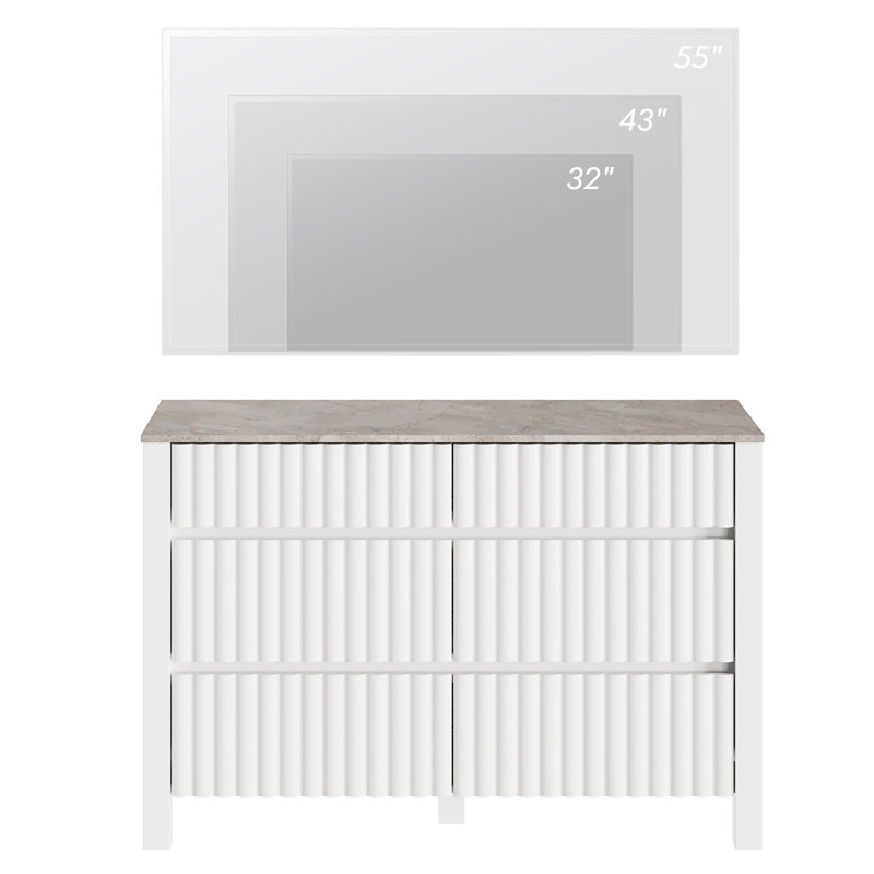 Commode 6 tiroirs Burkitt