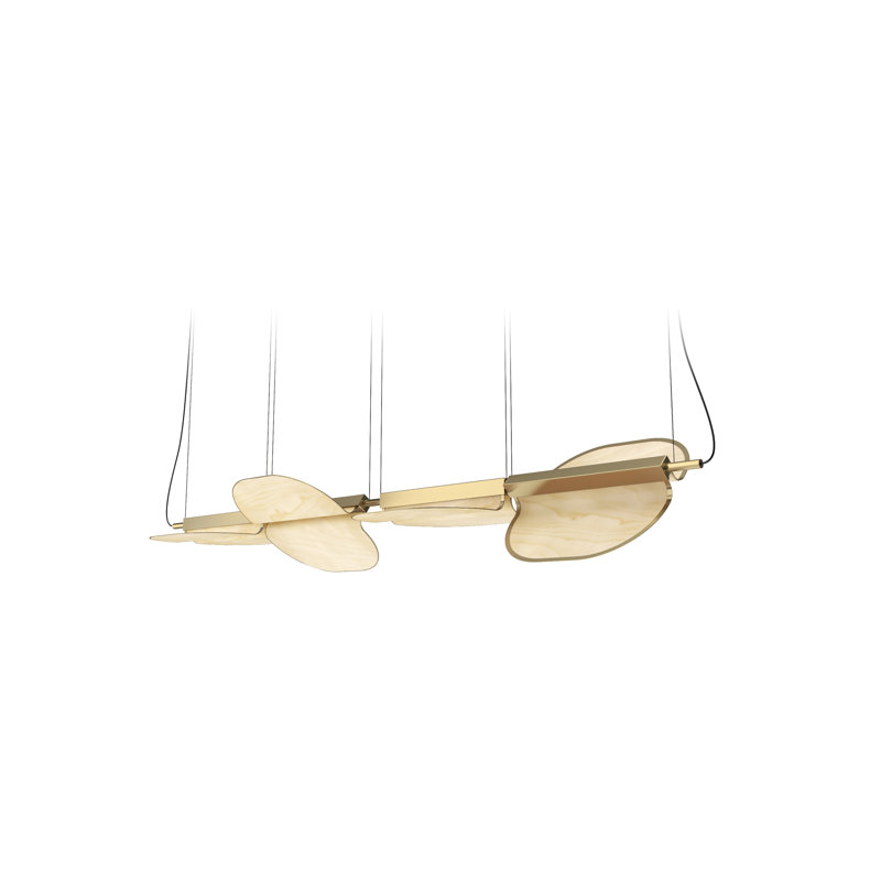 Omma 4 - Light LED Pendant, Natural White, Gold