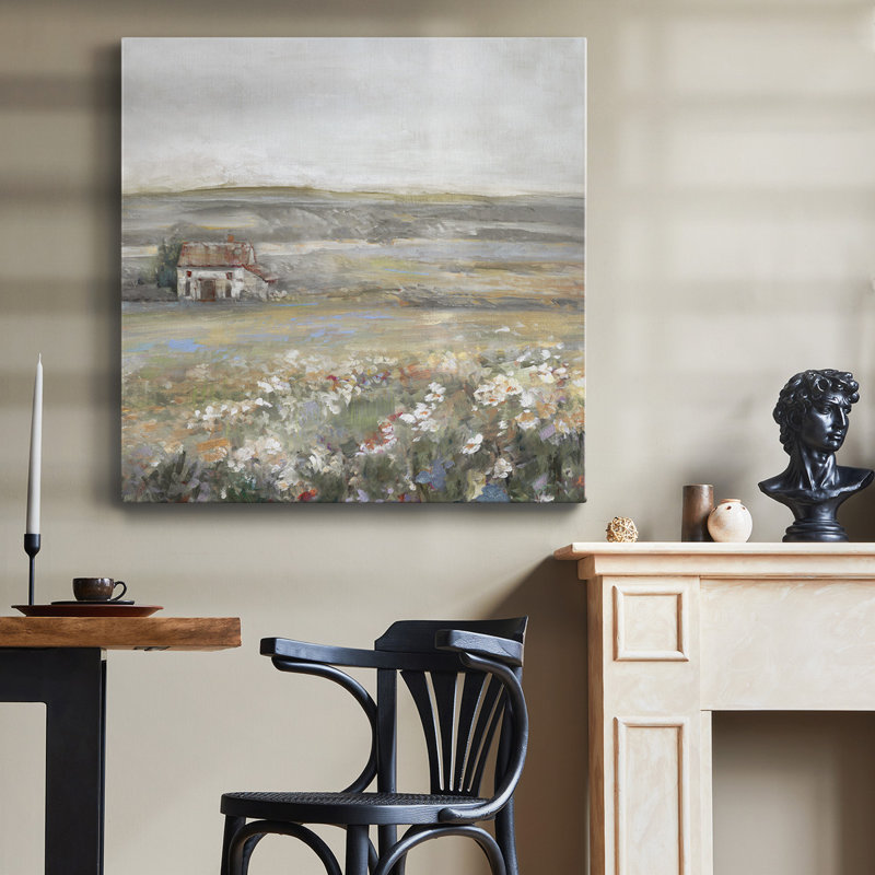 Toile tendue pré-tendue Soft Summer Meadow I-Premium Gallery