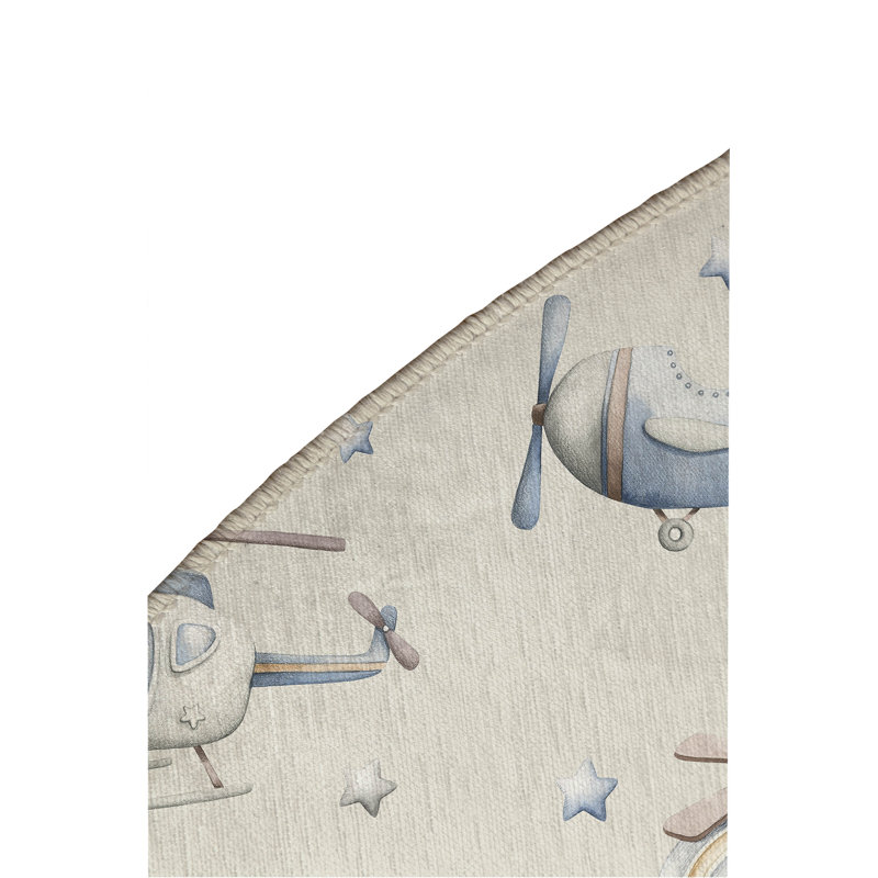 Tapis de jeu pour enfants Kamakasleep, Rond 5 pi
