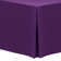 Ultimate Textile Fitted Polyester Tablecloth Rectangular Tables