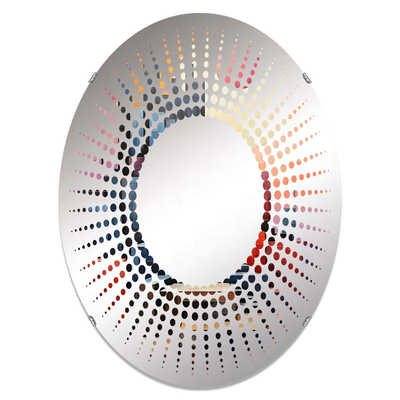 Jaanus Oval Mirror, 20" W x 30" H
