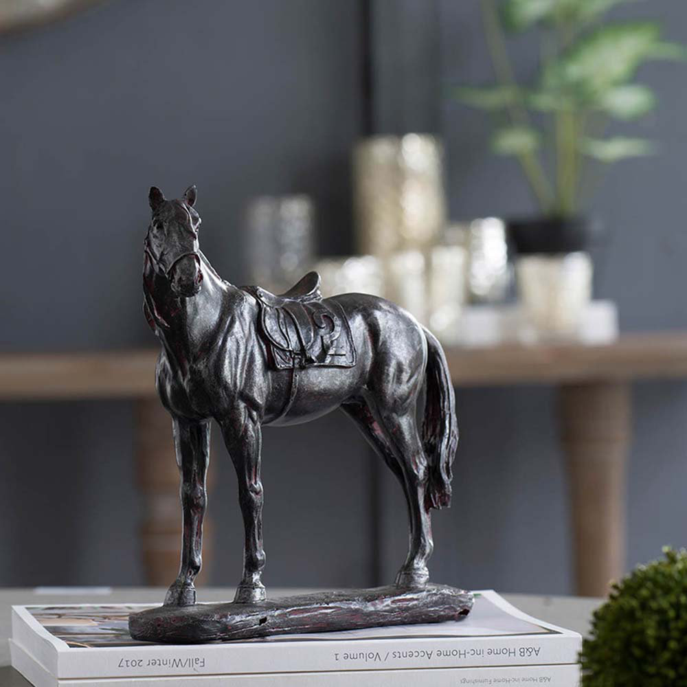 Lark Manor™ Aramen Horse Figurine & Reviews | Wayfair