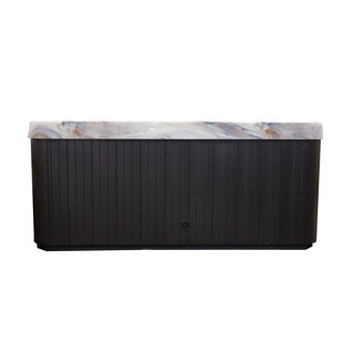 Maison et jardin Spas 6 personnes 29 jets - Cabinets coquillages et moka de Toscane