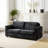 2-in-1 Sofa Bed Sleeper With Large Mattress, Convertible Sleeper Sofa with Memory Foam Mattress, 3-Seater Full Size Bed Couch for Living Rooms, Designed -1728462679