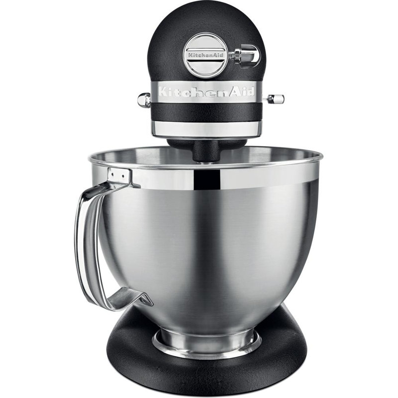 KitchenAid 4.8L Artisan Premium Tilt-Head Mixer with Extra Accessories, Black