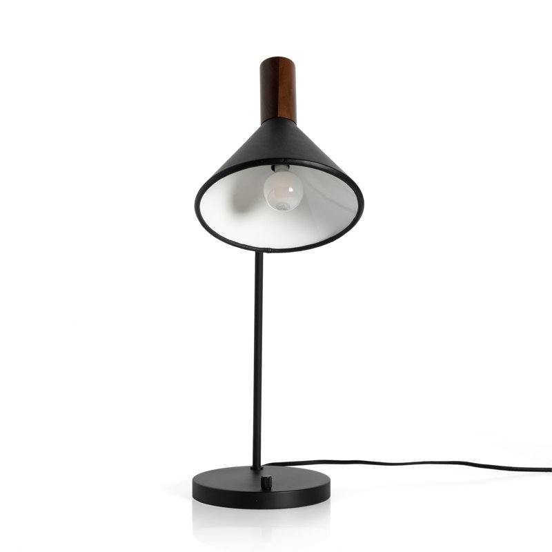 Cullen Desk Table Lamp, Powder Coated Black