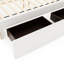 Size Upholstered Platform Bed With 4 Drawers And Golden Edge On The Headboard  Footboard,-2100993412