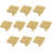 Simple Chamfered 1.122" Length Square Knob Multipack-45428281