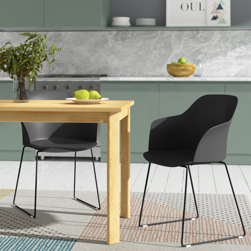 Stesha 44cm H Side Chair, Black