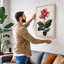 Magnolia Study Botanical - Wrapped Canvas-394435344-394435350