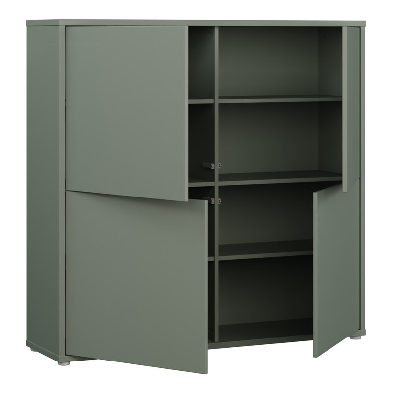 Alice Springs Rectangle Accent Cabinet, Sage Green