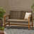 With Stable Wood Structure And Iron Details Hardwood For A Serene Outdoor-697194761