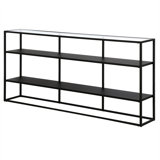 Cein 162.6cm Glass Top Console Table
