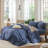 MooMee Duvet Cover Set 100% Washed Cotton Linen Like Textured Lightweight-111220335-109236631