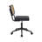 Tiltable Rattan Desk Chair Adjustable 360° Swivel Office Chair-1519365256