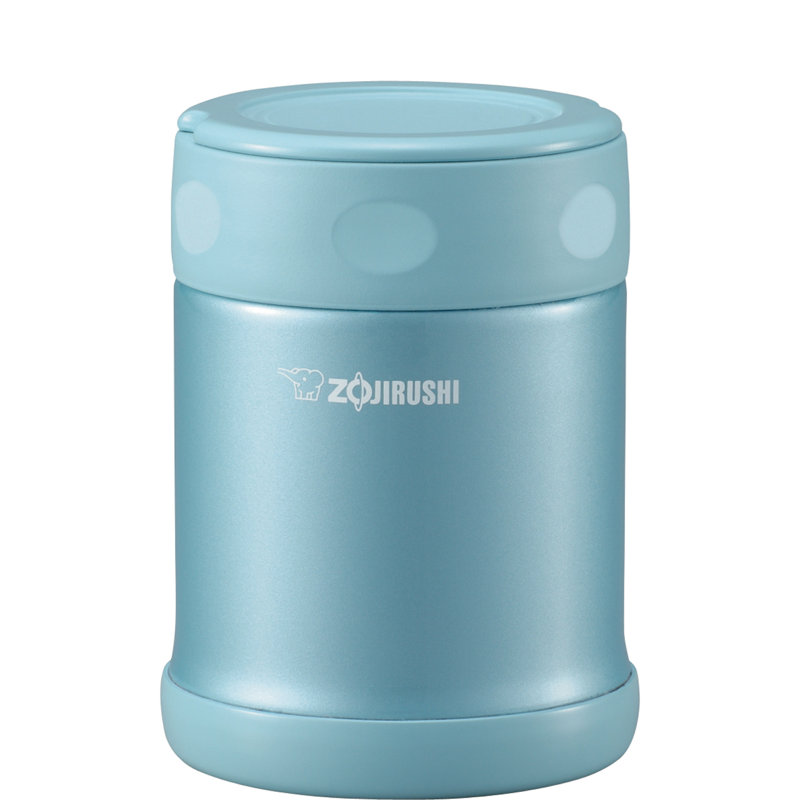 Zojirushi 12 oz Food Storage Container, Aqua Blue, 17 oz. (0.5 L)