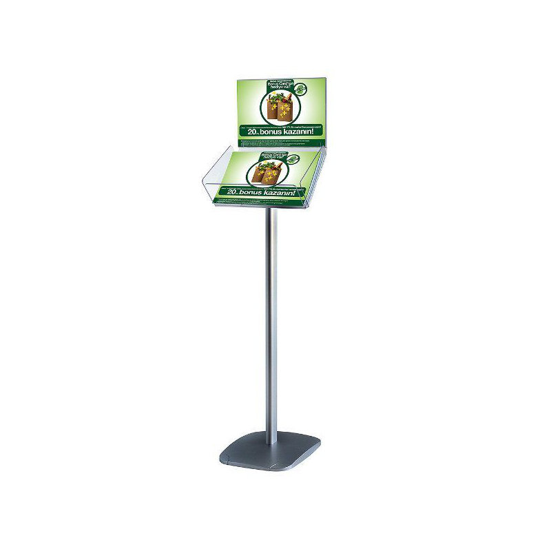 Porte-brochures autoportante