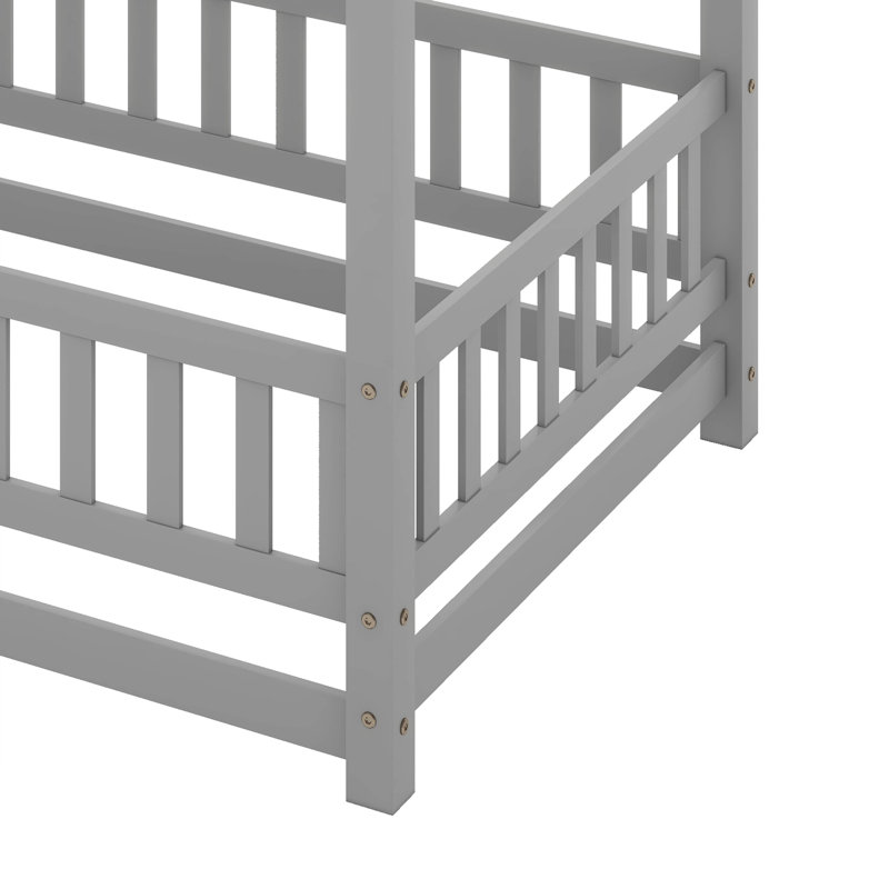 Base de lit en bois, Lit simple