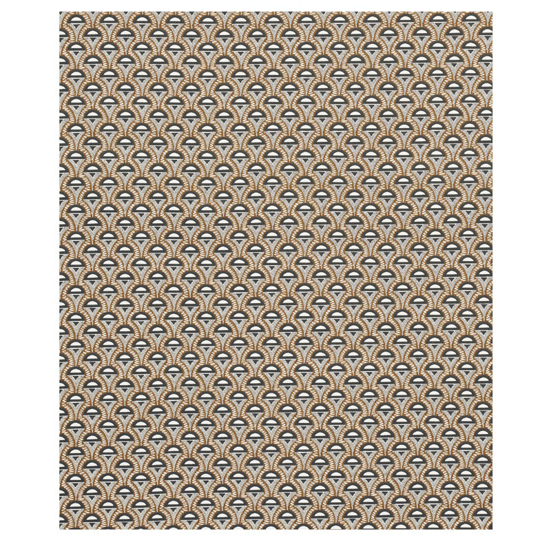 Abelino Fabric, Camel/Black