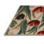 Tapis botanique brun lavable à la machine-850388185