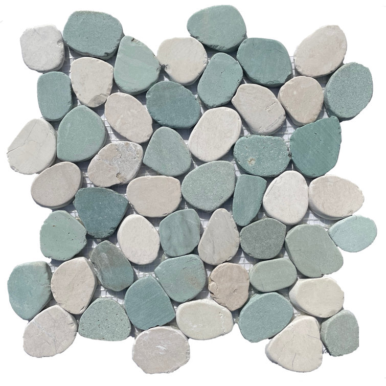 Random Sized Natural Stone Rocks Mosaic Wall & Floor Tile