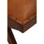 Waylan Genuine Leather Upholstered Bench