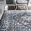 Tapis oriental gris / bleu Cyle-1267234959