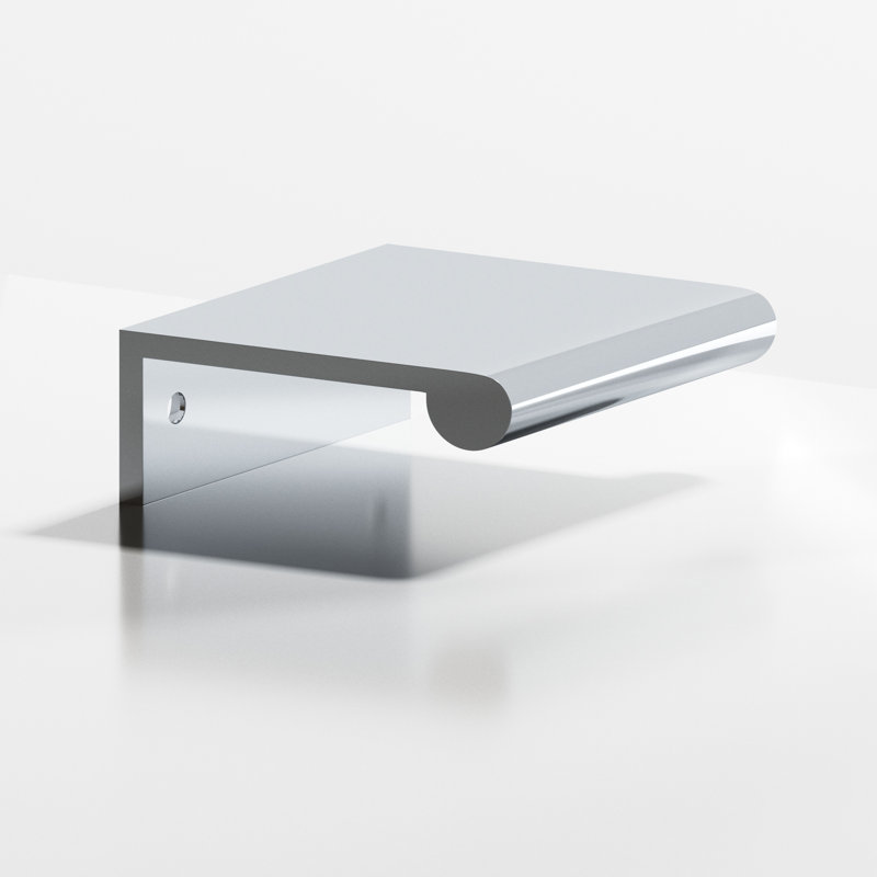 Poignée Edge, Chrome poli, 3''