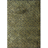 Rapture Abstract Area Rug in Green