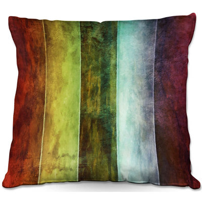 Coussin décoratif à rayures pour vent canapé
