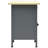 Kobbe 63" W x 23.6" D x 33.5" H Steel Workbench