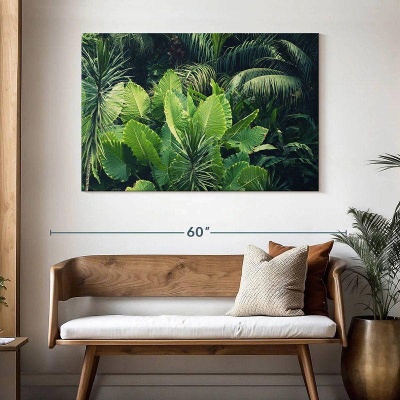 Harnek - jungle tropicale, H 32 po x l 48 po