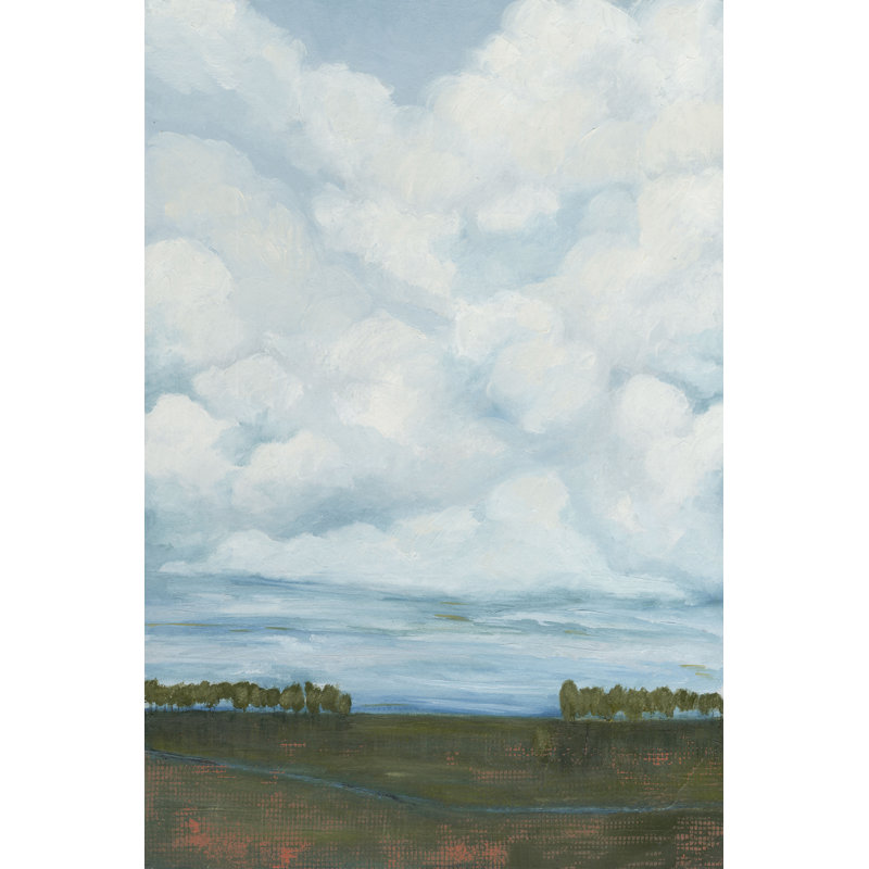 Reproduction d’art sur toile tendue « Billow II » par Grace Popp, H 30 po x l 20 po