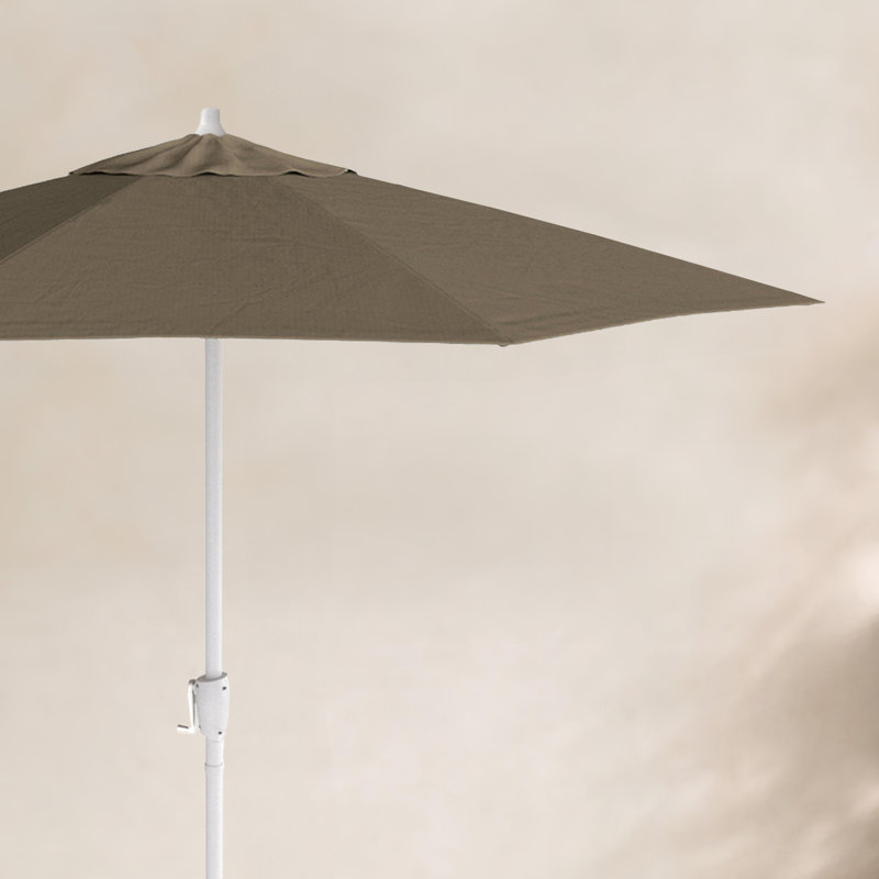Parasol de marché 86,3 po Kenne, Taupe Sunbrella®, l 90 po x P 90 po